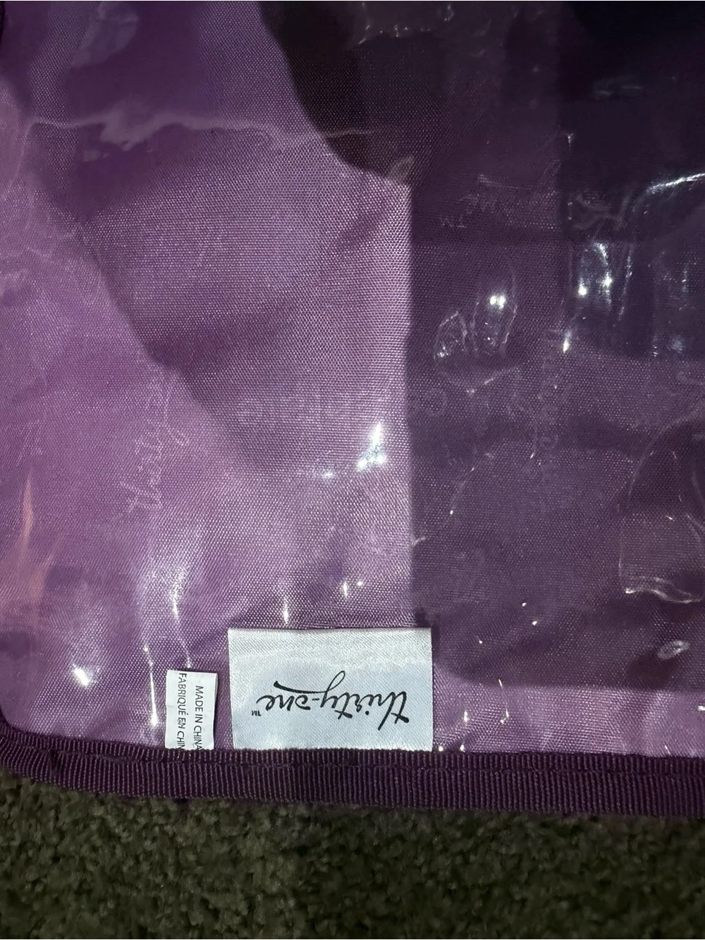 thirty-one Purple Floral Jewelry Organizer